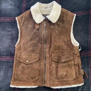 Men’s Suede Vest with Lining 😍